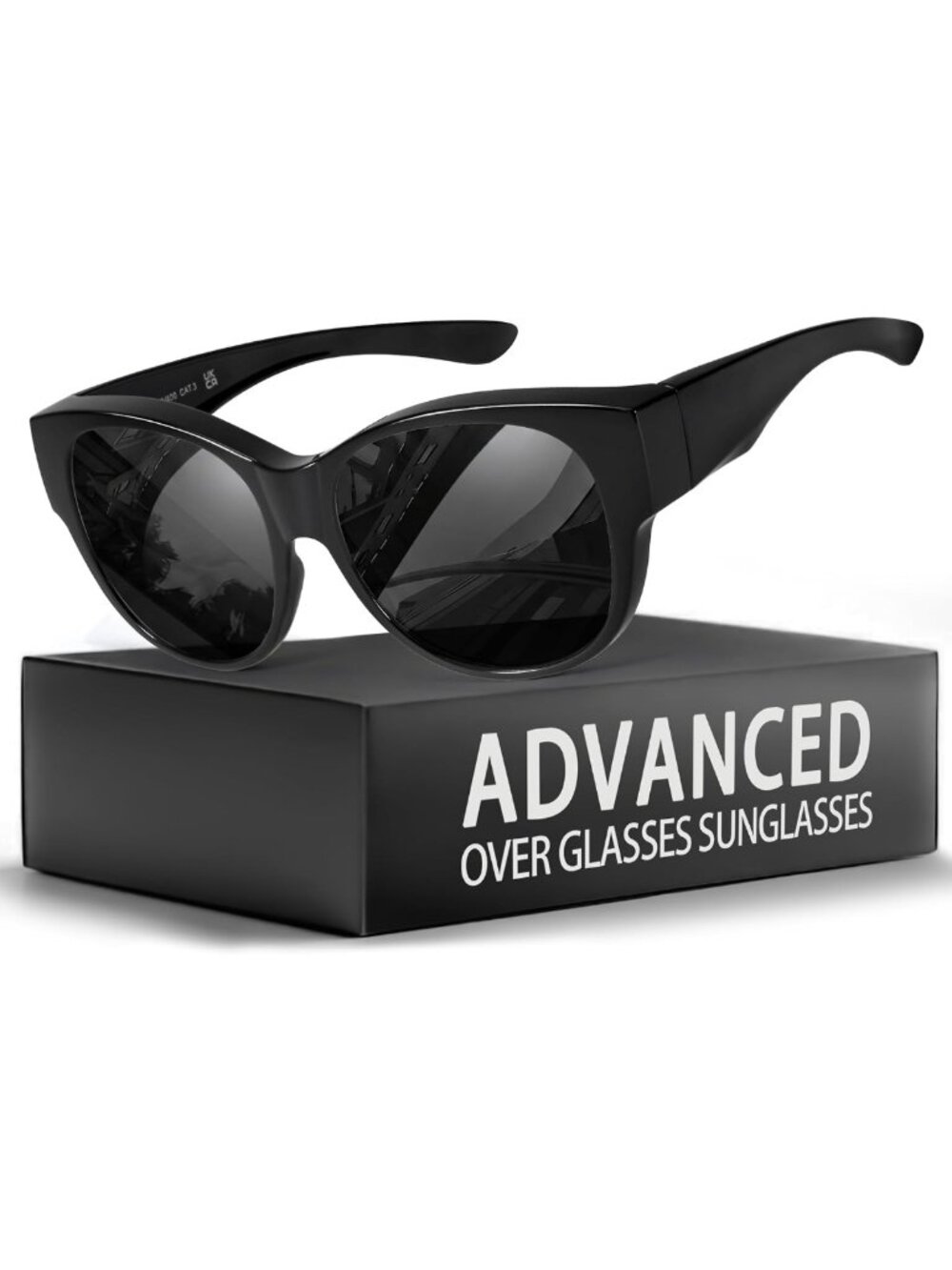 Polarized Fit Over Sunglasses for Women | UV400 Protection, Stylish